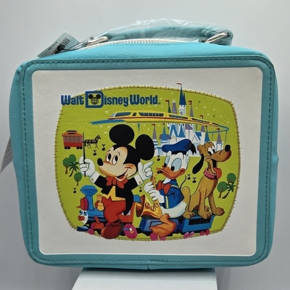 Loungefly Handbags - Loungefly Disney Parks 50th Anniversary Vault Collection Lunchbox Crossbody Bag